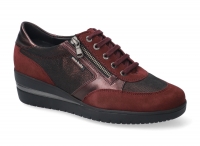 chaussure mobils lacets patrizia bordeaux